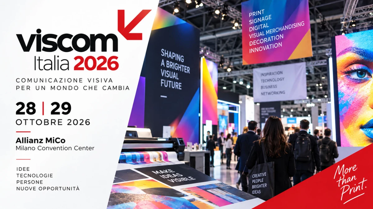 Viscom Italia 2026: comunicazione visiva e innovazione a Milano