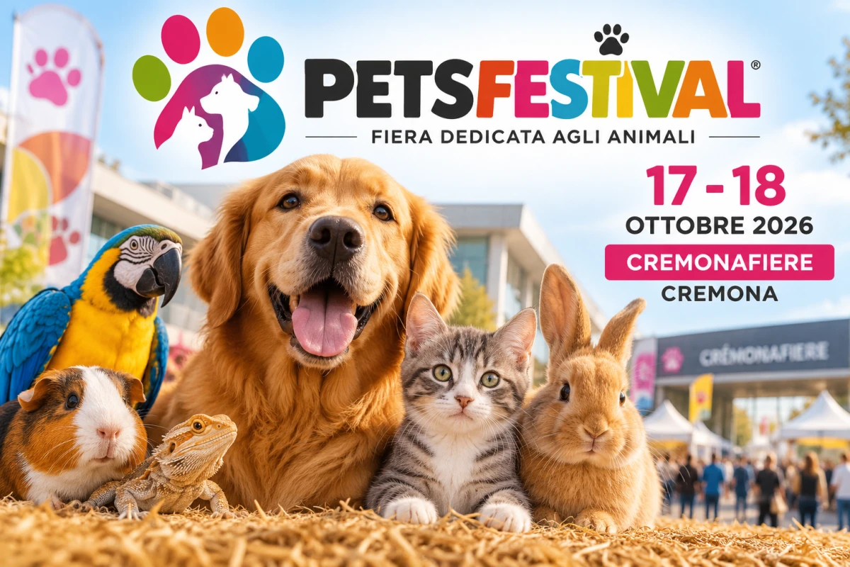 Petsfestival 2026 a Cremona: due giorni dedicati agli animali e alle famiglie