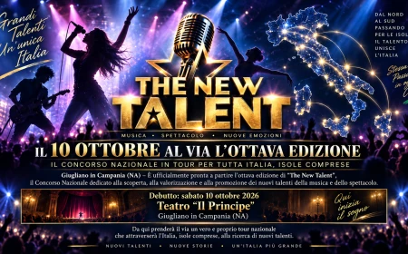 CONCORSO NAZIONALE "THE NEW TALENT" - ISCRIZIONI APERTE