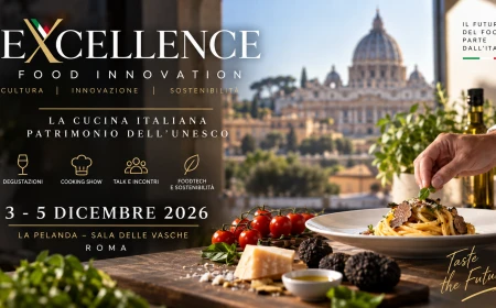 Excellence Food Innovation 2026 a Roma: cucina italiana, innovazione e sostenibilità