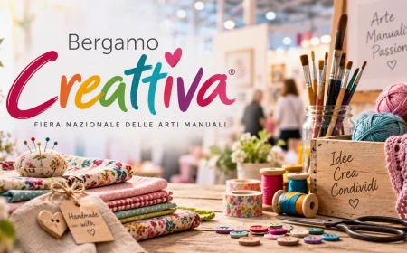 Bergamo Creattiva 2026: la Fiera delle Arti Manuali