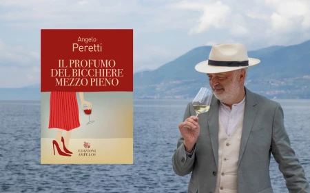 Angelo Peretti al Caffè Dante di Verona con il nuovo libro
