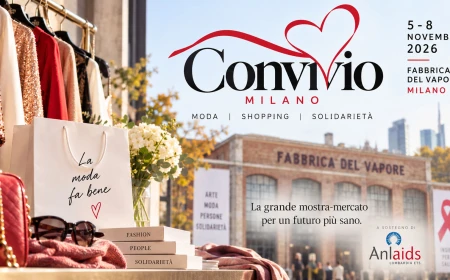 Convivio Milano 2026: moda, shopping e solidarietà alla Fabbrica del Vapore