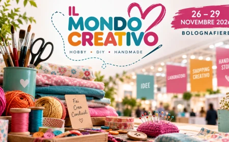 Il Mondo Creativo 2026 a Bologna: hobbistica, handmade e fai da te