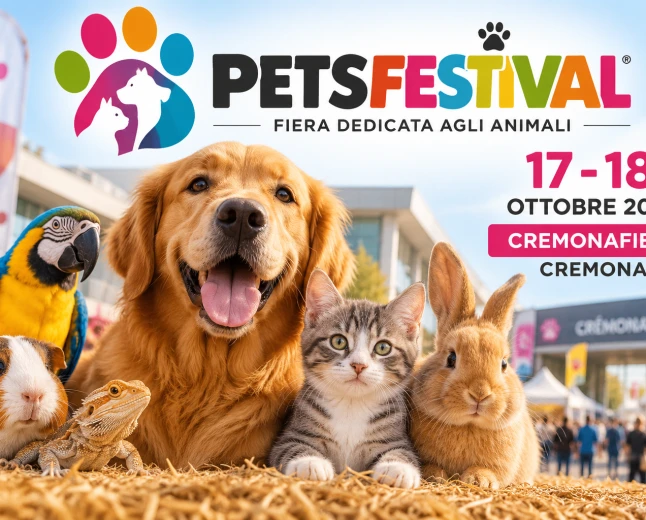 Petsfestival 2026 a Cremona: due giorni dedicati agli animali e alle famiglie