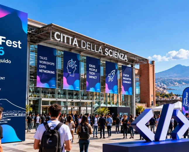 Napoli DevFest 2026: AI, startup e tecnologia alla Città della Scienza