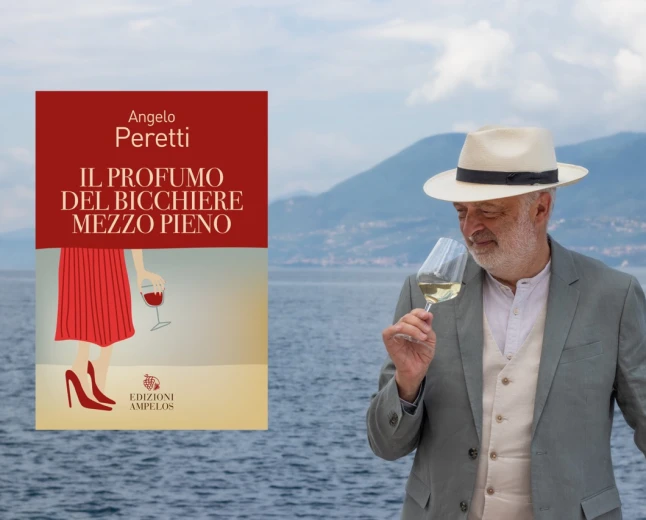 Angelo Peretti al Caffè Dante di Verona con il nuovo libro