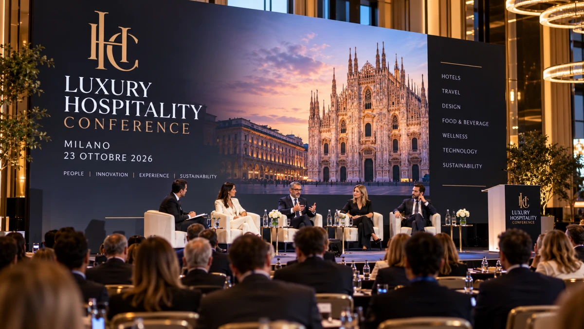 Luxury Hospitality Conference 2026 a Milano: il futuro dell’ospitalità di lusso