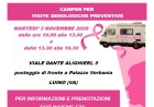 Tumore al seno, 40 visite preventive gratuite a Luino il 3 novembre: la Bcc di Busto Garolfo e Buguggiate, appena arrivata già si impegna per le residenti