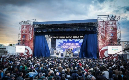 PALMA CAMPANIA ACCENDE IL CARNEVALE 2027: NOVE QUADRIGLIE, MUSICA, SPETTACOLO E ANASTASIO OSPITE SPECIALE