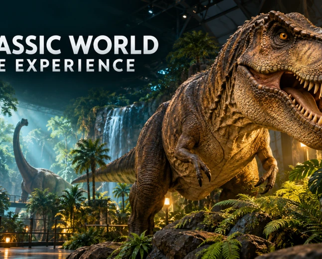 Jurassic World: The Experience a Milano, un viaggio tra i dinosauri