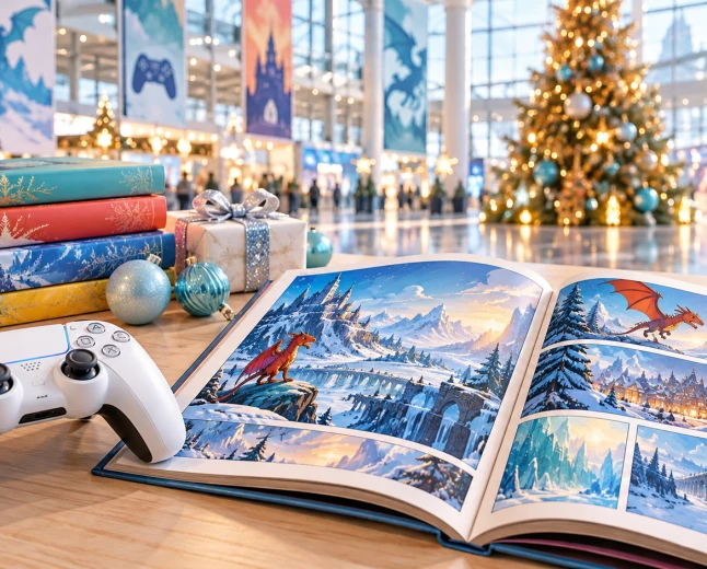 Be Comics! Be Games! Be XMAS! Torino 2026: fumetti e gaming